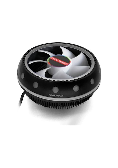 Coolmoon Ufo Cpu İşlemci Fanı Rgb Intel/Amd Tam Uyumluluk