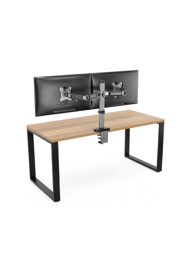 Npo Std55024s Basic 17"-32" Geniş Aralıklı Hareketli Vesa Çift Kol Monitör Tutucu