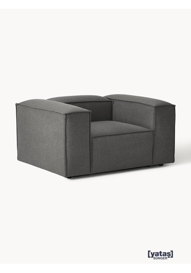 Most Mollis Berjer Silinebilir 41 Koyu Antrasit Keten Kumaş Yumuş Koyu Antrasit