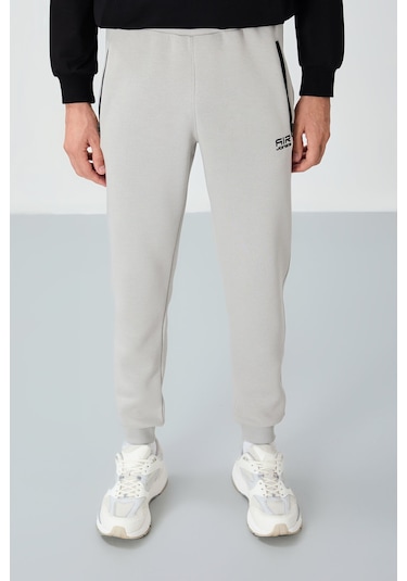 Tommy Life Cesar Taş Cepli Şardonlu Erkek Eşofman Alt - 84929 Taş