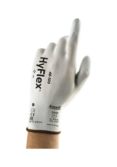 Ansell Hyflex 48-100 Poliüretan Kaplı Montaj Iş Eldiveni