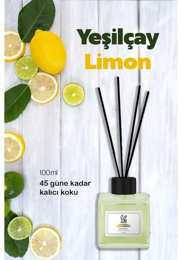 Yeşilçay Limon Çubuklu Oda Kokusu 100 Ml Fresh