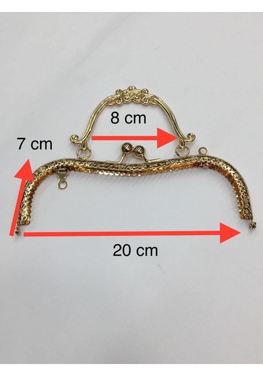 Çanta Ve Cüzdan Klipsi Kuluplu Çiçek Model Rosegold Rosegold Çok Renkli