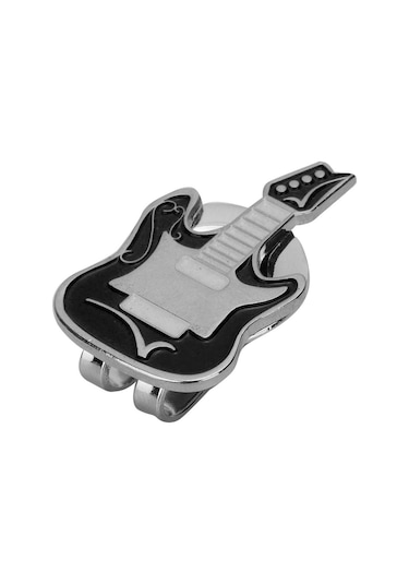 Kaiyi Siyah Gitar Desenli Manyetik Klips Çok Renkli