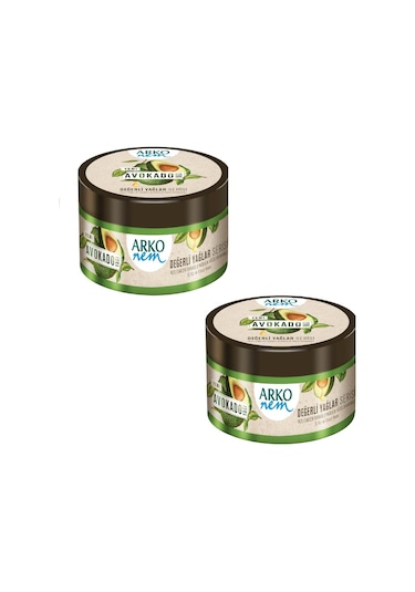 Arko Nem Değerli Yağlar Avokado Yağlı Krem 2 x 250 ML