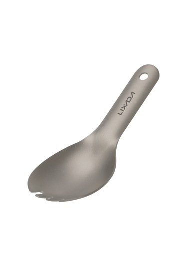 Xiyyadms Lıxada Titanyum Kısa Saplı Mat Finish Çatal Kaşık, Hafif Ve Korozyon Direnci, Dışarıda Ve Evde Kullanım İçin 117mm 15g Çok Renkli