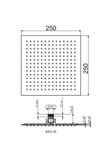 Roca 08 00845506 Carelia 2 Çıkışlı Ankastre Duş Sistemi Krom