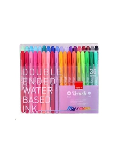 Dong A My Color 2 Çift Taraflı Keçeli Kalem 36'li Set