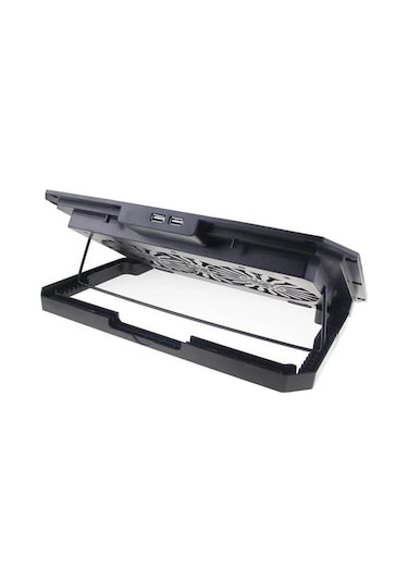 Koodmax N99 Çift Fanlı Laptop Soğutucu - 8 Kademeli Standlı Notebook Soğutucu