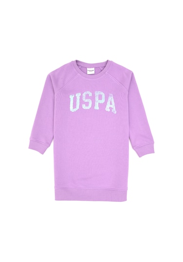 U.s. Polo Assn. Kız Çocuk Lila Elbise Örme 50314313-vr034 Lila