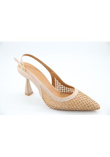 Feles 083-875 Nut Kadın Topuklu Ayakkabı Nut