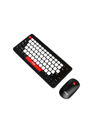Jedel Ws681b Kablosuz Klavye Mouse Seti - Bluetooth + 2.4ghz Çift Modlu Lazer