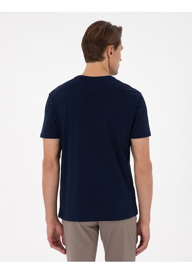 Pierre Cardin Erkek Lacivert Tişört Basic 50306980-vr033 Lacivert