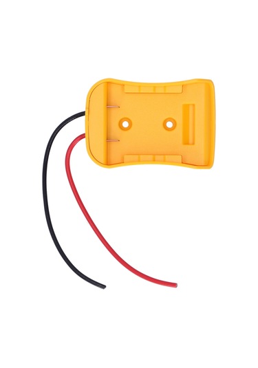 Moveevo Dewalt 20v/18v Dcb Pil Serisi İçin Sabit Delikli, Dayanıklı Abs Malzeme Pil Adaptörü - Güvenli Bağlantı Ve Kolay Kurulum