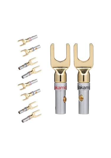 Novahub Y Tipi Ses Adaptörü - 5 Çift Bakır Kaplama Altın Ve Gümüş Kablo Konnektörü