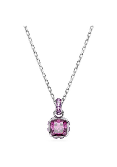 5651708 Swarovski Kolye Birthstone:pend Feb Pendant Pur/rhs Çok Renkli