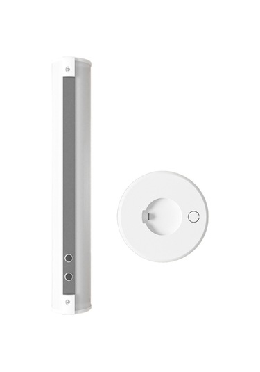 Yaozixa Rgb Sesli Işık Stripti, 8 Renk/modlu Parti Ve Oyuncu Masaüstü Atmosfer Lambası, Led Araç Dekorasyonu Işığı Işık Şeridi + Tutucu Beyaz