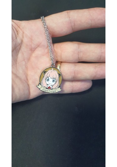 Dükkan Design Spy X Anya Forger Kolye Gümüş