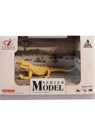Calimera Toys Hayvan Figürleri Oyuncak Sakallı Ejder Kertenkele Hayvan