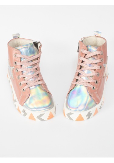 Star Shine Somon Kız Çocuk Sneakers Somon