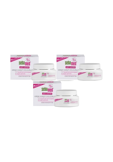 Sebamed Kırışık Karşıtı Dolgunlaştırıcı Antı-ageıng Krem 50ml 3lü