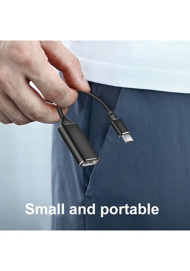 Symbee Usb Type-c'den Hd'ye Dönüştürücü, 4k 30hz Destekli, Siyah, Hızlı Tak Ve Kullan, Bilgisayar/smartphone'dan Hdtv/projektöre Video Aktarımı