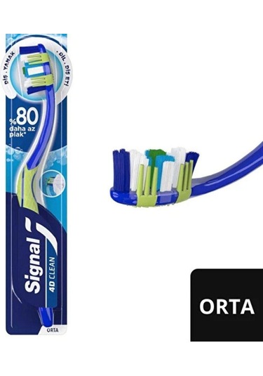 Signal 4D Clean Expert Diş Fırçası Orta