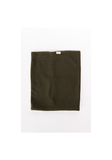 AC&Co / Altınyıldız Classics Erkek Haki Anti-pilling Sıcak Tutan Su Itici Polar Bere Boyunluk Eldiven Set