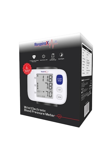 Respirox Jn-163Ew Türkçe Konuşan Bilekten Tansiyon Aleti