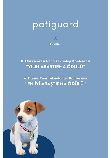 Patiguard Pet Nano Gümüş Evcil Hayvan Hijyen Bakım Spreyi 100 ML