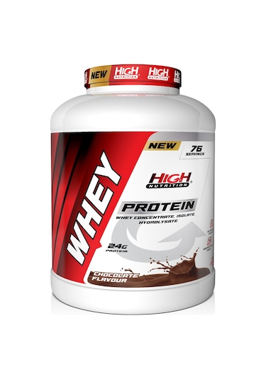 Protein Tozu 2280 Gr Çikolata Aromalı Whey Protein Tozu 24 Gram Protein 76 Servis