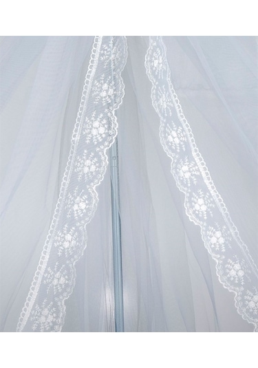 Tommybaby Tommybaby Güpürlü Lüx Cibinlik Ve Topuzlu Demir