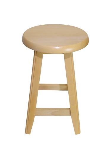 Ahşap Tabure 45 Cm Şık Ve Dayanıklı Natural