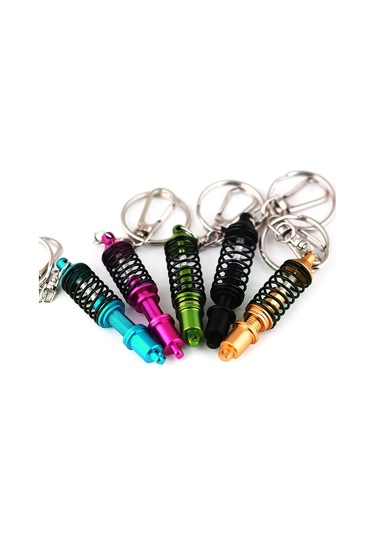 Sones Amortisör Anahtarlık Anahtarlık Tutucu Altın