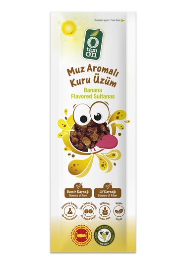 Muz Aromalı Üzüm 18x30g Diğer