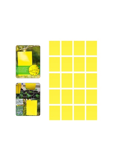 Homyl 10/20/30 Çift Taraflı Yapışkan Sivrisinek Tuzakları 20-adet