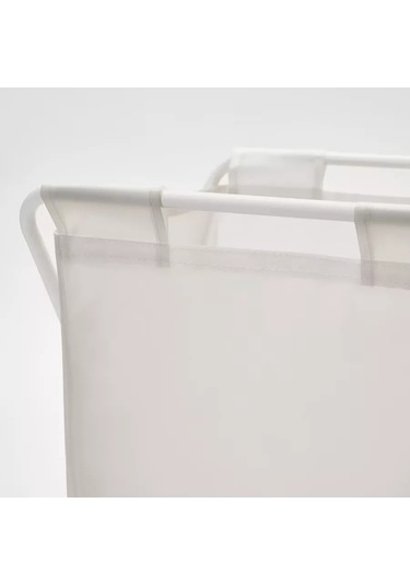 Ikea Jäll Çamaşır Sepeti, Beyaz, 50 Litre 236741499 Beyaz