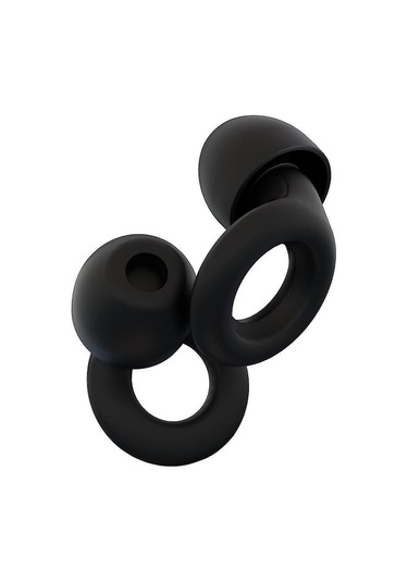 Süper Yumuşak Yeniden Kullanılabilir İşitme Koruma Kulak Tıkacı Xs/s/m/l - Snr 27db - Siyah