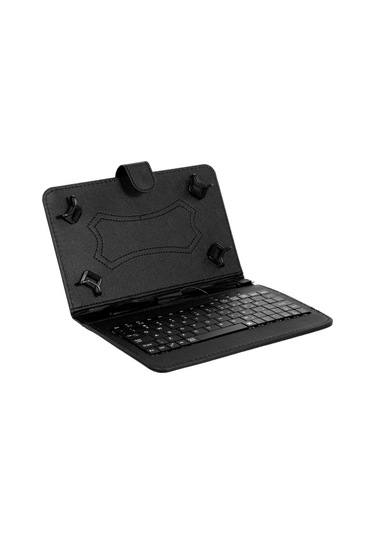 Katlanabilir Katlanabilir Folio Manyetik Pu Deri Kılıf Kapak Standı Tutucu Klavye Olmadan Kalem Kalem Android 7/8 İnç Tablet İçin