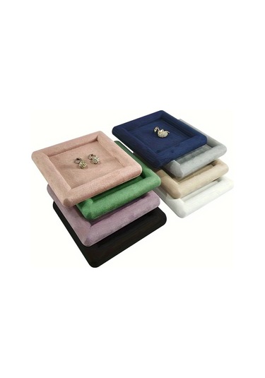 Willowhaven Çok Renk Seçenekli 12x12cm Yüksek Kalite Mücevher Organizatör Tepsisi