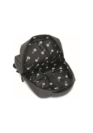 Lecoo Bg01 15,9 İnç Laptop Bölmeli Çok Fonksiyonlu Sırt Çantası Siyah