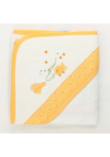 Sebi Balıkçı Bebek Banyo Havlusu 75x75 Cm 9880