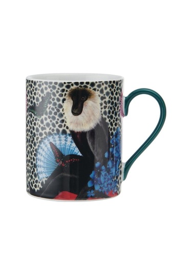 Mikasa Sarah Arnett Porselen 300 Ml Kupa Maymun Çok Renkli