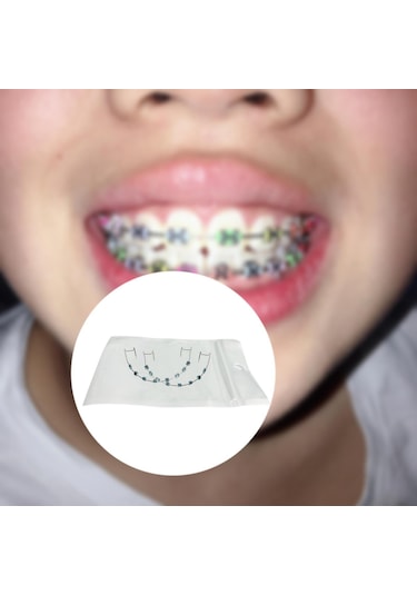 Suntek Arkadaşlar Için Geçici Diş Dekorasyonu Metal Braket