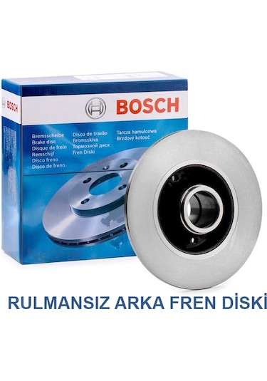 Renault Megane 2 1.4 2002-2009 Bosch Arka Disk 2 Adet