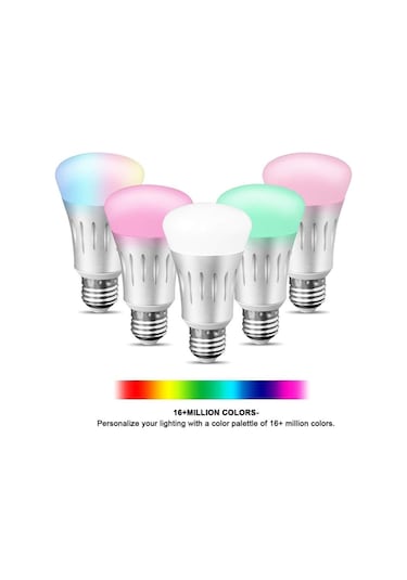 Sones Jh-g05 E27 7w Wifi Akıllı Led Ampul, 6000k+rgb 600lm Ac 175-255v Alexa ve Home Destekli