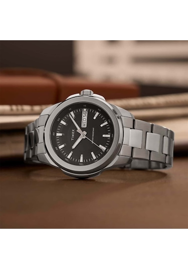 Timex Tw2y21000 Erkek Kol Saati Metalik Gri