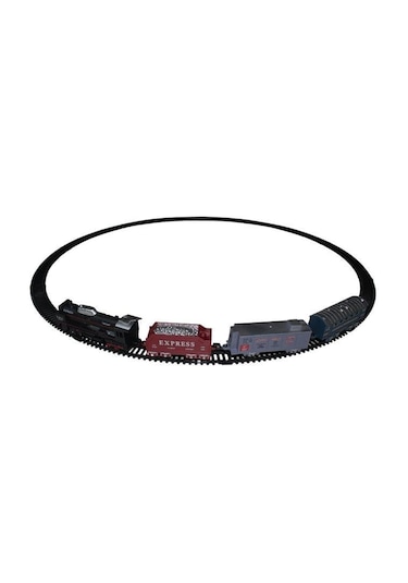 Ctoy Sesli Tren Seti 14 Parça Açık Gri