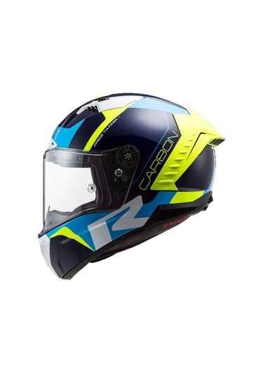 Ls2 Thunder Racıng 1 Kask Mavi-Neon Sarı