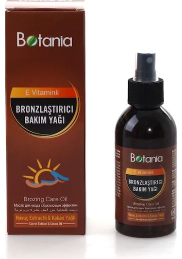 Botania Bronzlaştırıcı Bakım Yağı 150 ML